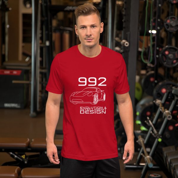 992 Evolution AND Intelligent Design Short-Sleeve High Quality Unisex T-Shirt - Image 2