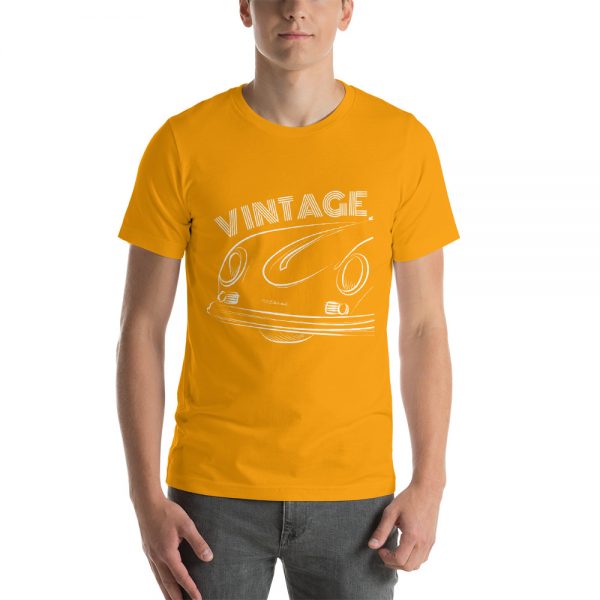 Vintage 356 Short-Sleeve High Quality Unisex T-Shirt - Image 9