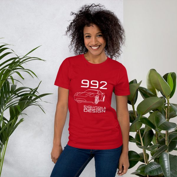 992 Evolution AND Intelligent Design Short-Sleeve High Quality Unisex T-Shirt - Image 3