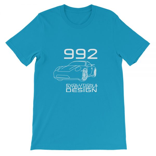 992 Evolution AND Intelligent Design Short-Sleeve High Quality Unisex T-Shirt - Image 9