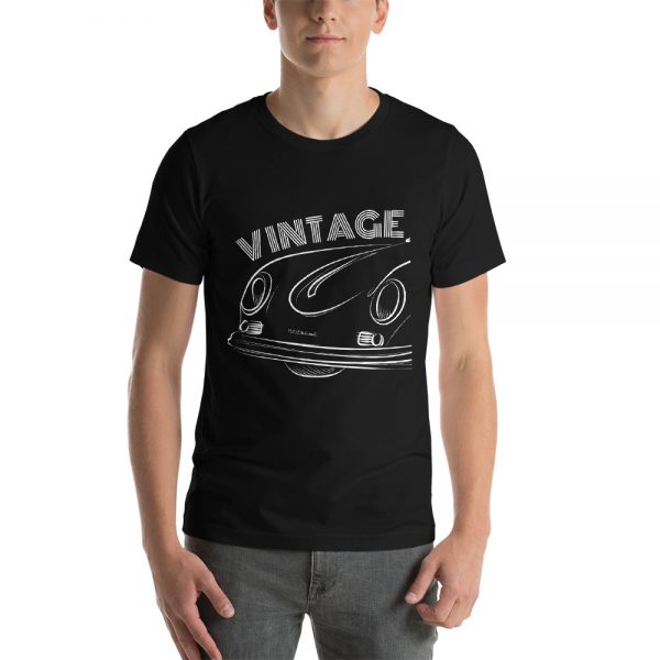 Vintage 356 Short-Sleeve High Quality Unisex T-Shirt - Image 4