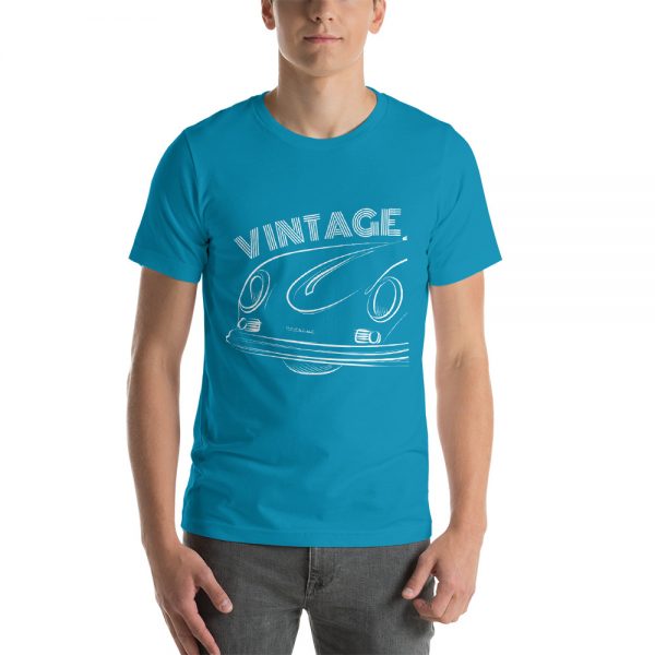 Vintage 356 Short-Sleeve High Quality Unisex T-Shirt - Image 8